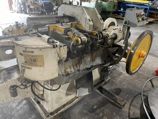 U.S. Baird #33, multi-slide, 3/32" thick, 2-1/2" strip width, 12-1/2" feed length, 40-160 PPM, 5 HP' - Image 1