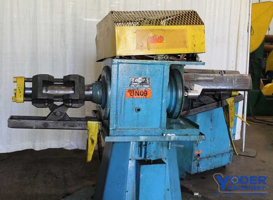 6000 lb. Littell #60-18, motorized double end uncoiler, 18" width, 16"-20" ID, 48" outside dimensions, #62416 - Image 2