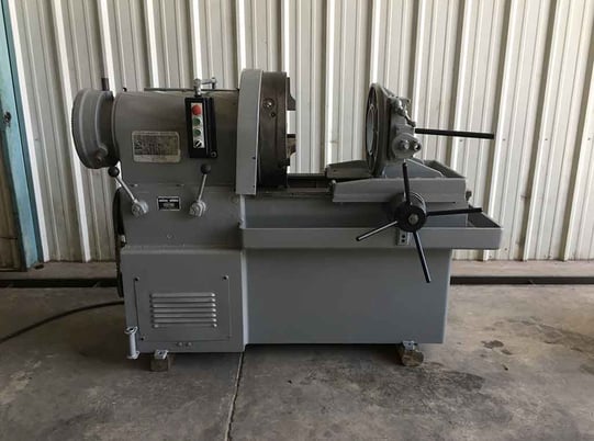 1" -6" Oster #716, threader, 20" swing, 18" centers, 7-1/2" spindle bore, 5 HP, 1"-4" screw capacity - Image 2