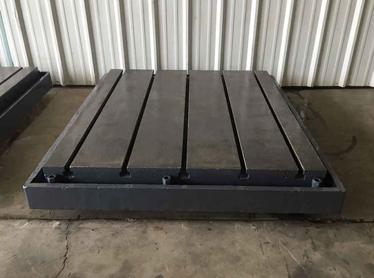 Work Table, 60 x 60 t-slot table - Image 1
