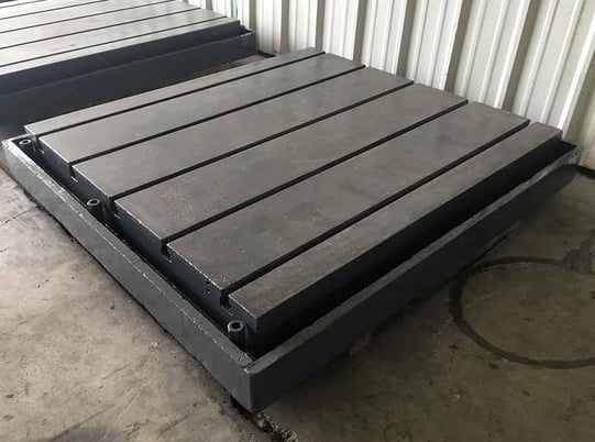 Work Table, 60 x 60 t-slot table - Image 2