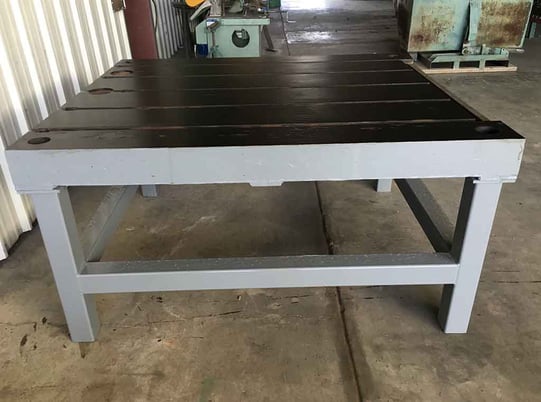 Work Table, Grove type T, 72 x 62 table - Image 1
