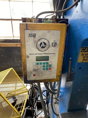 75 Ton, Danly, OBI Punch Press, 5" stroke, 11.5" Shut Height, 3" adjustment, 90 SPM, 36" x24" bed - Image 3