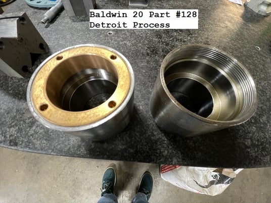 Baldwin Defiance Model 20, Replacement Part: 128 Oil Seal Retainer Cup - Image 1