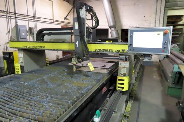 Esab #Combirex-DZ3000, 5' 6" x 21' 6" Plasma Cutting Machine, M3 Plasma Control System - Image 1