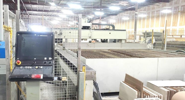 CMS #Aquatec-3400+3400, 5-Axis Twin Table CNC Waterjet System, 13' x 22', 2017 - Image 3