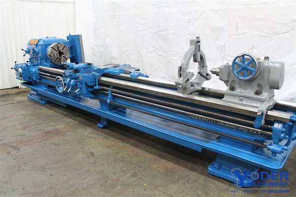 20" x 150" Lodge & Shipley, engine lathe, 14" swing over cross slide, 4-jaw 15" chuck, 20 HP, #58203 - Image 1
