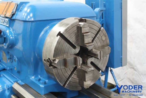 20" x 150" Lodge & Shipley, engine lathe, 14" swing over cross slide, 4-jaw 15" chuck, 20 HP, #58203 - Image 3