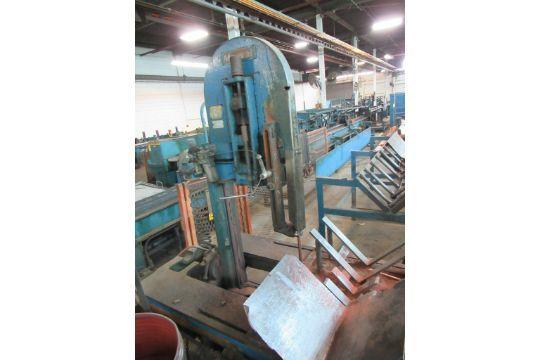 18" x 18" Marvel #8, Tilt Frame Vertical Bandsaw, Stock #0845122 - Image 1