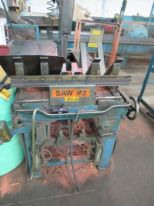 18" x 18" Marvel #8, Tilt Frame Vertical Bandsaw, Stock #0845122 - Image 2