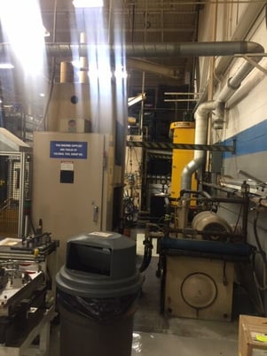 10 Ton x 54 stroke, American, single ram hydraulic vertical surface broach, tilt table, 1994 - Image 2