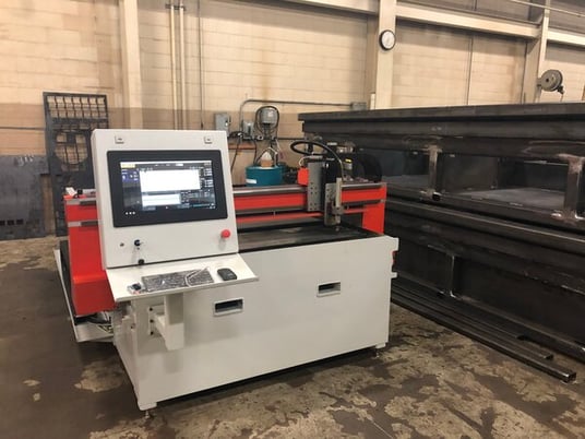 AKS #Plasmatic, 5' x 10' CNC plasma table, Hypertherm Pro 19" Touchscreen Operator - Image 1