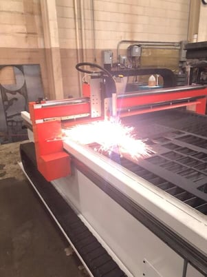 AKS #Plasmatic, 5' x 10' CNC plasma table, Hypertherm Pro 19" Touchscreen Operator - Image 2