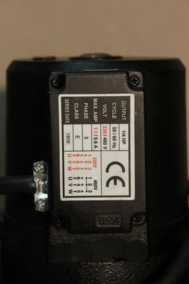 Dayton #3GRU9, coolant pump, 230/460 V., mounting bracket - Image 2