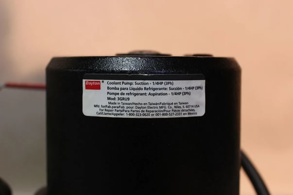 Dayton #3GRU9, coolant pump, 230/460 V., mounting bracket - Image 4