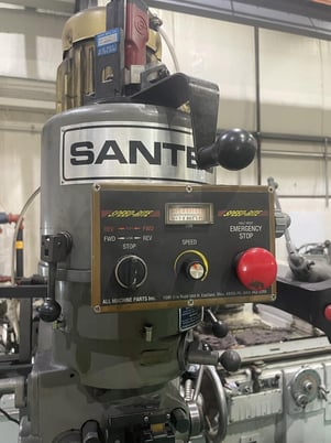Santec #RB-10, 2-Axis CNC bed mill, 9" x42" table, 3 HP, Proto Trak MX2 CNC Control - Image 5