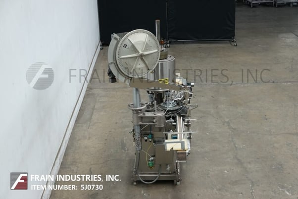 Consolidated / Pneumatic Scale #C-F-4, Stainless Steel, automatic, 4 head rotary chuck capper, with capacity - Image 3