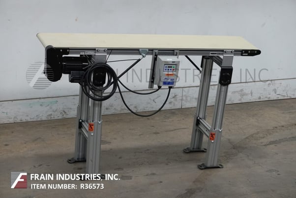12" wide x 5' long, Dorner #2200, aluminum frame belt conveyor, vari-speed controller - Image 5