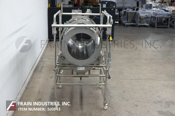 PPM Inc., soft flight, 36" OD, Stainless Steel continuous motion coating drum, AB controller & touch screen - Image 4