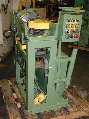 Mitchell, 2", in line hydraulic push pointer, 2-die, 7-1/2 HP, 12500 lb., 1982 - Image 4