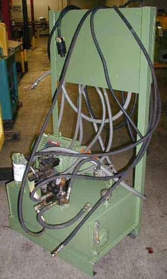 Mitchell, 2", in line hydraulic push pointer, 2-die, 7-1/2 HP, 12500 lb., 1982 - Image 7