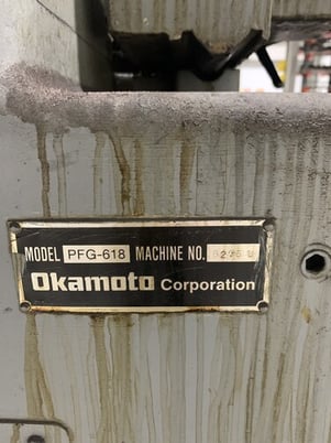 6" x 18" Okamoto #618, Linear surface grinder, magnetic chuck, #15661 - Image 7