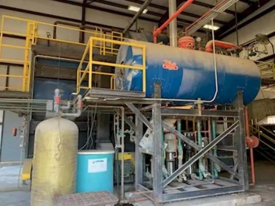 600 HP Hurst 600-HP, Wood-Fired Boiler, 300 psi, 20700lb./hr., 1999 - Image 9