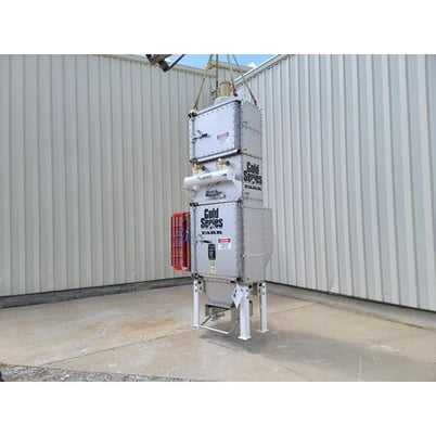 600 cfm Camfill Farr Gold #GS2, Stainless Steel dust collector, 650 sq.ft. - Image 2