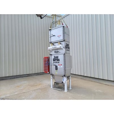 600 cfm Camfill Farr Gold #GS2, Stainless Steel dust collector, 650 sq.ft. - Image 3