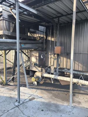 Webb #5-M-Btu, Biomass Burner, Refractory lined Burner Body & Heat Duct, Body Vortex Fans, Fuel feed Fan - Image 2
