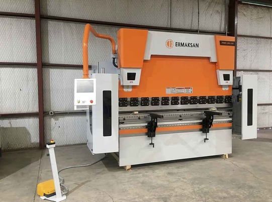 110 Ton, Ermaksan #Power-Bend-Falcon-2600-100, 8' 6" OA, 86" between housing, 10.8" stroke, 16" throat - Image 2