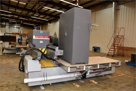 Morbidelli #Author-503, Flat Table Machine w/ATC, 4' x 8' table, 125.2" X, 41.3" Y, 5.7" Z,. 3.1" Thick, 213 - Image 3