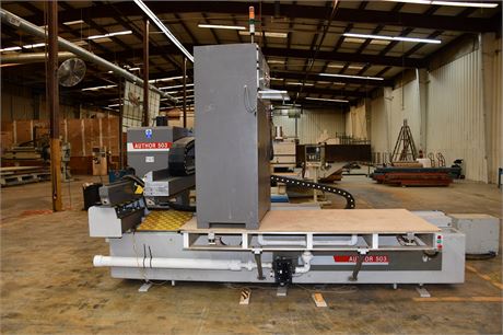Morbidelli #Author-503, Flat Table Machine w/ATC, 4' x 8' table, 125.2" X, 41.3" Y, 5.7" Z,. 3.1" Thick, 213 - Image 4