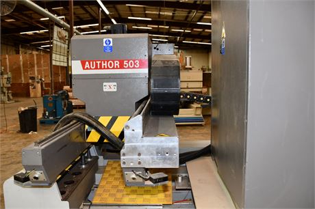 Morbidelli #Author-503, Flat Table Machine w/ATC, 4' x 8' table, 125.2" X, 41.3" Y, 5.7" Z,. 3.1" Thick, 213 - Image 5