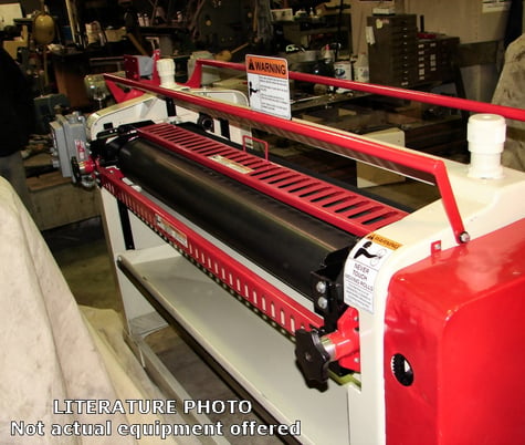 Black Brothers 22-D-875-62, Glue Applicator Spreader, 62" width, 4" opening, 8-3/4" applicator diameter - Image 2