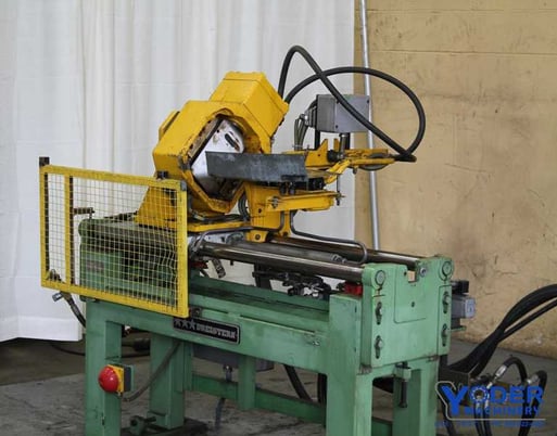 25 Ton, Dreistern, hydraulic traveling cut-off press, 10 HP, 25 psi, 42" pass line, #61349 - Image 2