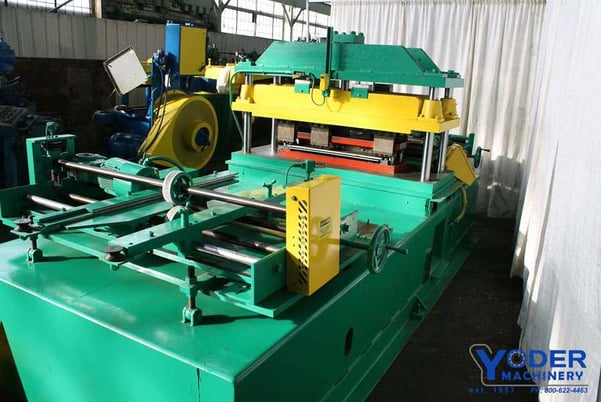 ASC, 4-post cut-off press with 30 straight die, single cylinder, 57" btwn posts, #59952 - Image 3