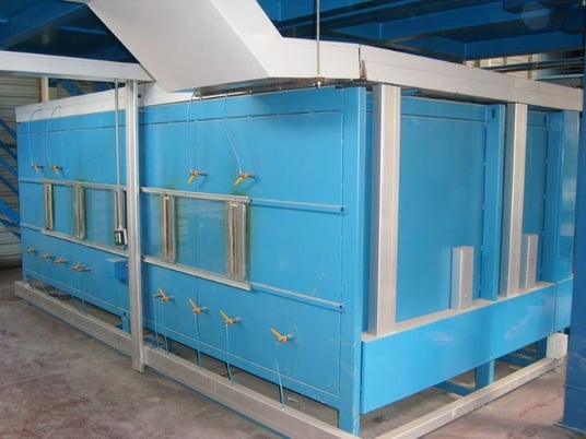 Glassrobots (Glaston) Rainbowmaker-TSF-Combi-350/350, Bending Furnace, 137.7" x 137.7" loading area, 17" x - Image 1