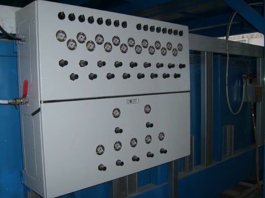 Glassrobots (Glaston) Rainbowmaker-TSF-Combi-350/350, Bending Furnace, 137.7" x 137.7" loading area, 17" x - Image 3