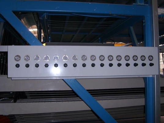 Glassrobots (Glaston) Rainbowmaker-TSF-Combi-350/350, Bending Furnace, 137.7" x 137.7" loading area, 17" x - Image 6