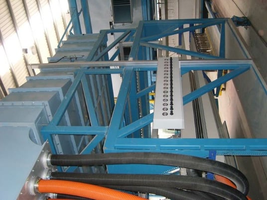 Glassrobots (Glaston) Rainbowmaker-TSF-Combi-350/350, Bending Furnace, 137.7" x 137.7" loading area, 17" x - Image 8