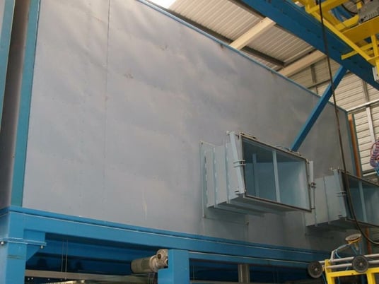 Glassrobots (Glaston) Rainbowmaker-TSF-Combi-350/350, Bending Furnace, 137.7" x 137.7" loading area, 17" x - Image 9