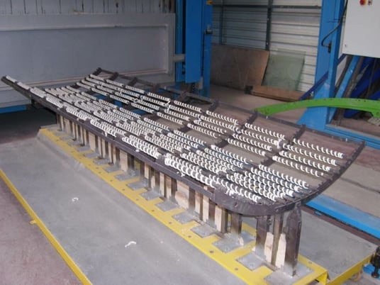 Glassrobots (Glaston) Rainbowmaker-TSF-Combi-350/350, Bending Furnace, 137.7" x 137.7" loading area, 17" x - Image 10