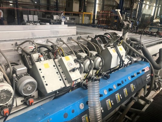 Busetti F10, Glass Double Edge Grinder, 102" x 165" size, 1/16" - 1-1/4" thick, 33 FPM, Optimal shine, 950 mm - Image 2