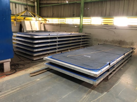 Pujol 5000, Glass Laminating Line, 75" x 198" size, 1/8" glass + 0.05 PVB + 1/8" glass thick, 3" overall - Image 2