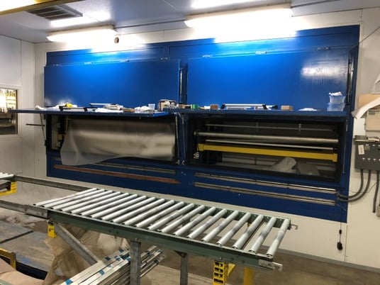 Pujol 5000, Glass Laminating Line, 75" x 198" size, 1/8" glass + 0.05 PVB + 1/8" glass thick, 3" overall - Image 3