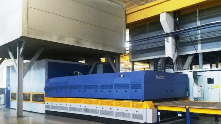 Tamglass (Glaston) HTF-Pro-E-2448-CTS-20, Right-handed, Glass Tempering Furnace, 94,5" x 189" size, 0.16" - - Image 1