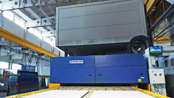 Tamglass (Glaston) HTF-Pro-E-2448-CTS-20, Right-handed, Glass Tempering Furnace, 94,5" x 189" size, 0.16" - - Image 2