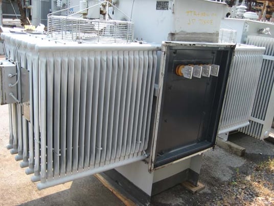 1000/1120/1150/1288 kVA, 12470 Delta Primary, 480/277 WYE Secondary, Westinghouse Substation - Image 2