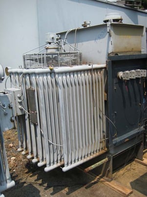 1000/1120/1150/1288 kVA, 12470 Delta Primary, 480/277 WYE Secondary, Westinghouse Substation - Image 3